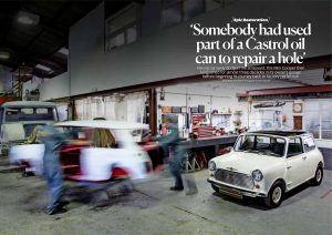 Brownings Restoration article in Classic Car Magazine 